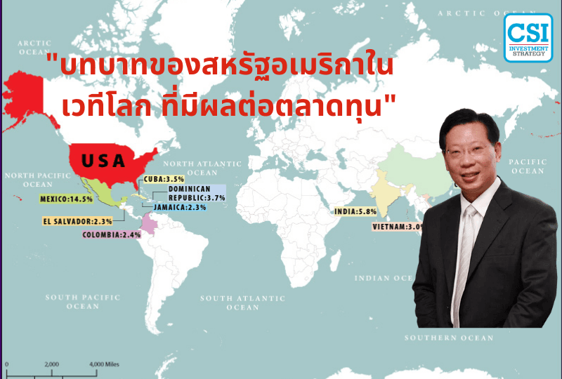 ปี 2018 "บทบาทของสหรัฐอเมริกาในเวทีโลก ที่มีผลต่อตลาดทุน" ดร.วิศิษฐ์ องค์พิพัฒนกุล